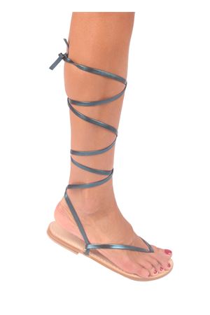 Cuccurullo Capri slave sandals Cuccurullo | CUC11PETROLIO