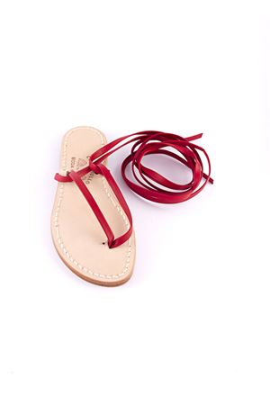 Sllave model red sandals Cuccurullo | CUC11ROSSO