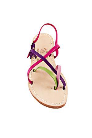 Multicolor Capri sandal Cuccurullo | CUC13MULTICOLOR
