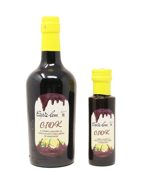 Liquore al cioccolato e limone CapriLemon | CAPRILEMONCIOK5050CL