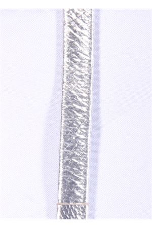 Sandali capri ton tacco color argento Cuccurullo | CUC3XTACCOARGENTO