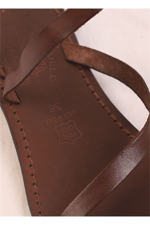 Brown Cuccurullo Capri sandals Cuccurullo | CUCGIROCAVIGLIAMARRONE