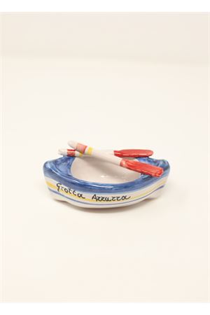 barchetta a remi di capri in ceramica personalizzabile Ceramicapri | BARCHETTAREMIBLU