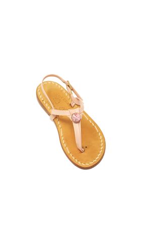 Sandali da bambina con punto luce rosa Cuccurullo | PUNTOLUCEBABYROSA/ROSA