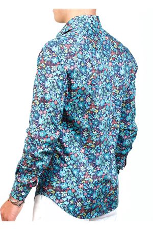 Camicia da uomo con fantasia fiori Ganesh | G7000MFIOREMULTI