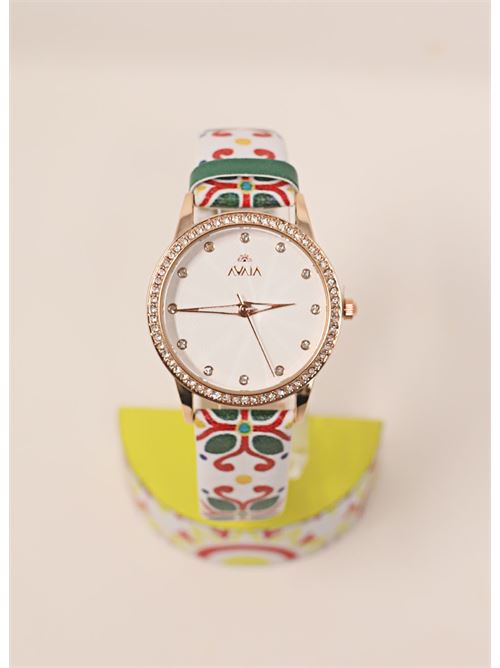 Majolica watch AVAIA | AVN110VERDEROSSO
