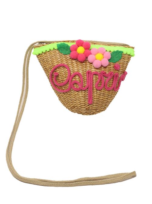 Borsa Capri da bambina Capridea | MINIFLOWERBAGVERDEFLUO