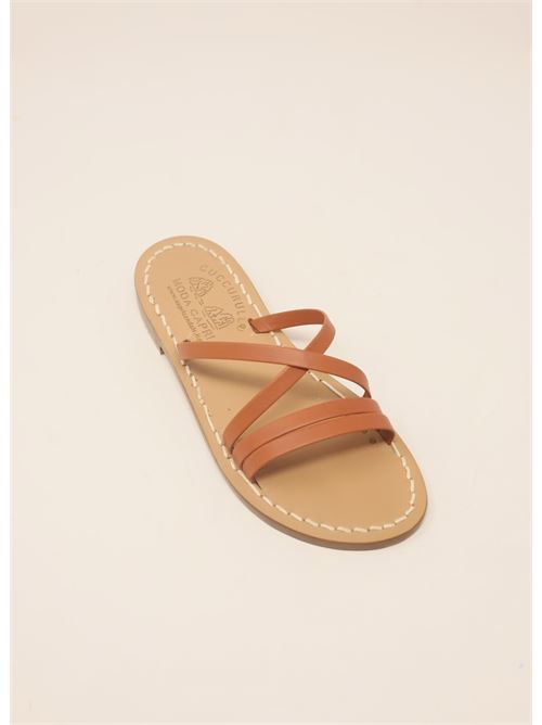 girl's Capri sandals not flip-flops Cuccurullo | CIABATTINABABYCUOIO
