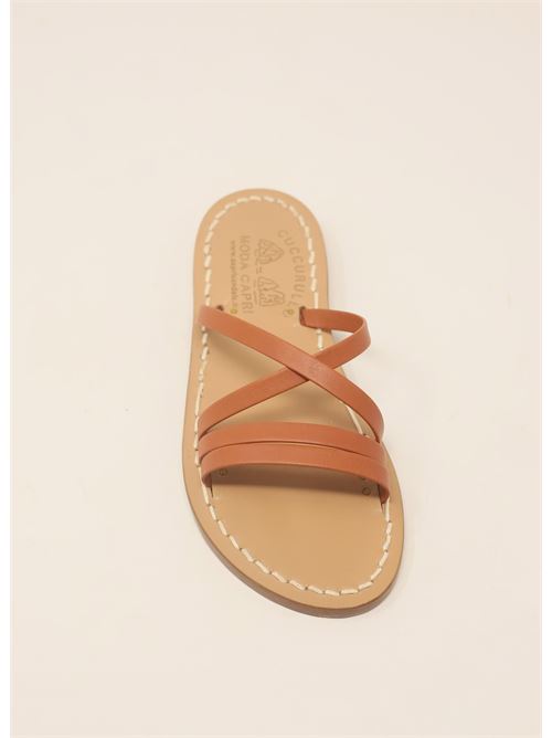 girl's Capri sandals not flip-flops Cuccurullo | CIABATTINABABYCUOIO