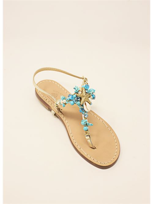 golden star capri sandals Cuccurullo | STELLAGOLDGOLD