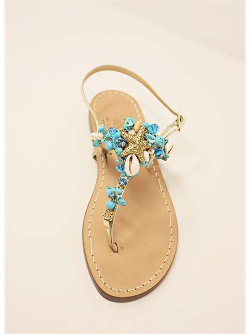 golden star capri sandals Cuccurullo | STELLAGOLDGOLD