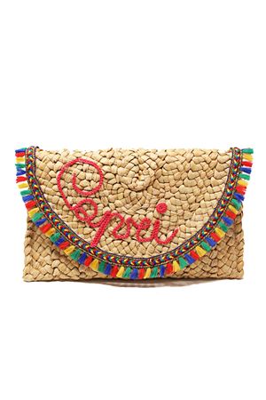 Capri straw clutch Capridea | CLUTCHRAFIACAPRIPAGLIA