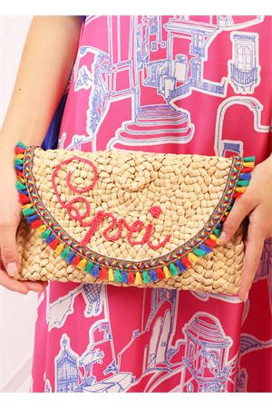 Capri straw clutch Capridea | CLUTCHRAFIACAPRIPAGLIA