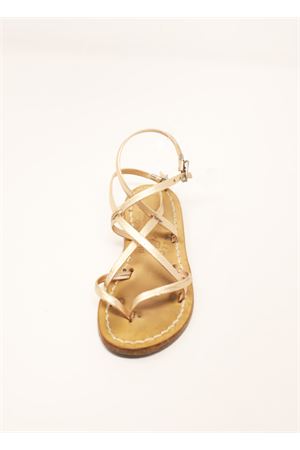 Pink strappy sandals for girls Cuccurullo | 3XBABYARGENTO