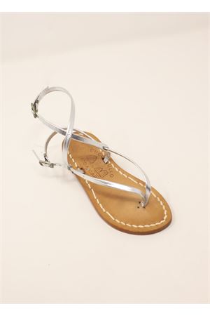 Sandali Capri argento Cuccurullo | SAINTROPEZARGENTATO
