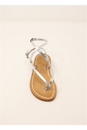 Sandali Capri argento Cuccurullo | SAINTROPEZARGENTATO