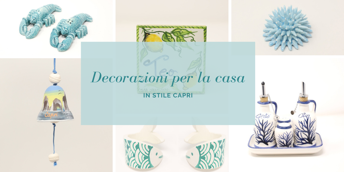 Decorazioni per la casa in stile Capri