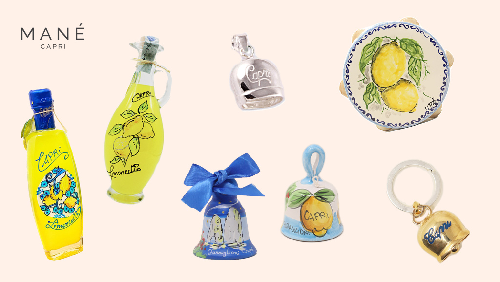 Wedding favor ideas and place cards for a wedding in Capri or the Amalfi Coast